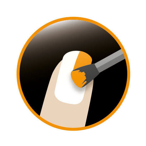 Clementoni Crazy Chic Nagellack Orange Lila, 2 Stück.