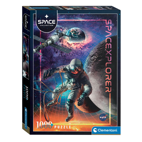 Clementoni Puzzle Weltraumforscher, 1000 Teile.