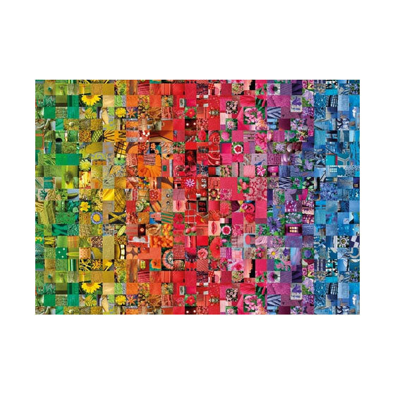 Clementoni Puzzle Collage Colorboom, 1000 Teile.