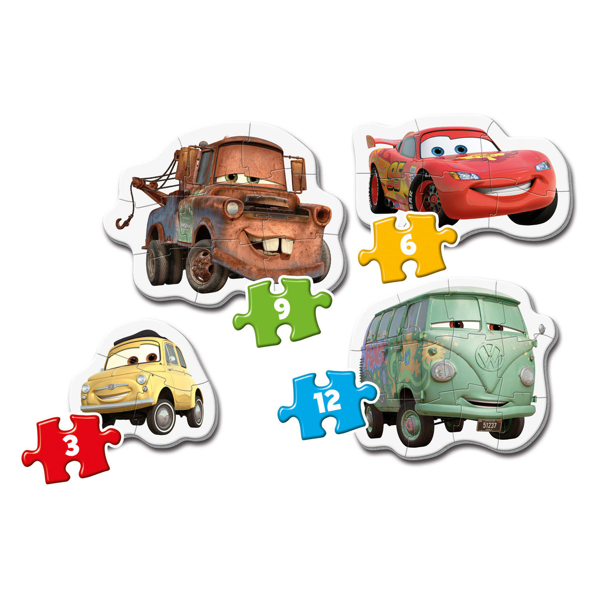 Clementoni meine ersten Puzzles Autos