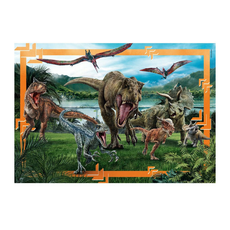 Clementoni Super Color Maxi Jurassic World Puzzle, 104 Teile.