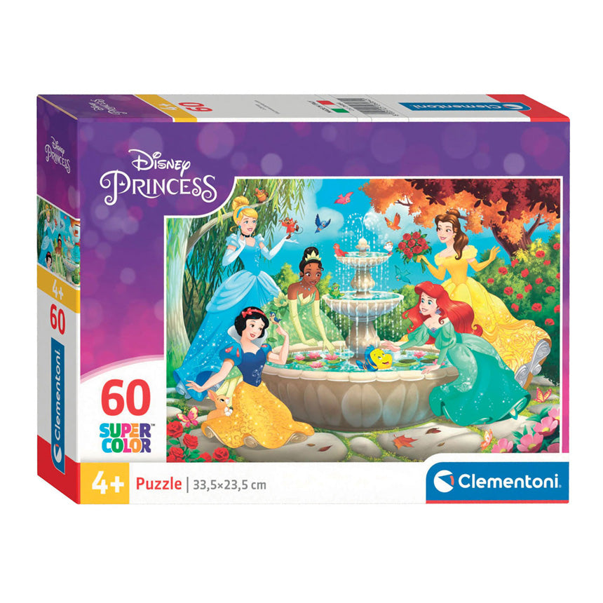 Clementoni Legpuzzel Super Color Disney Princess, 60er Jahre.