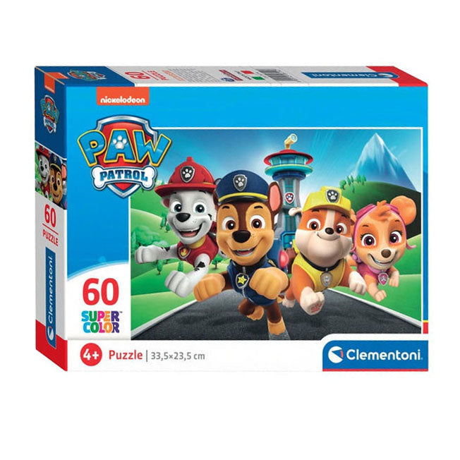 Clementoni Legpuzzel Super Color Paw Patrol, 60er Jahre.
