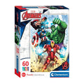 Clementoni legpuzzel super color marvel avengers, 60st.