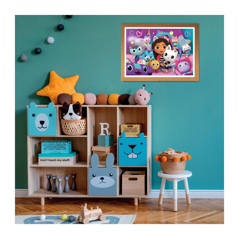 Clementoni Puzzle Super Color Gabby's Puppenhaus, 60 Teile.