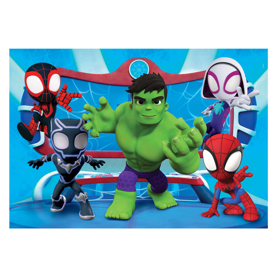Clementoni Puzzle Super Color Marvel Spidey, 60 Teile.