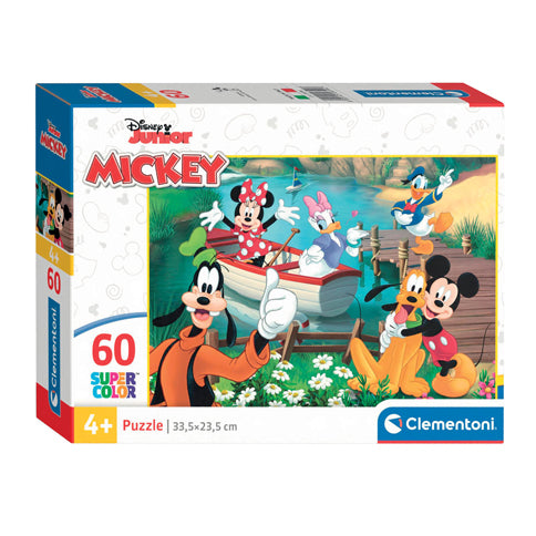 Clementoni Legpuzzel Super Color Disney Mickey Mouse, 60er Jahre.