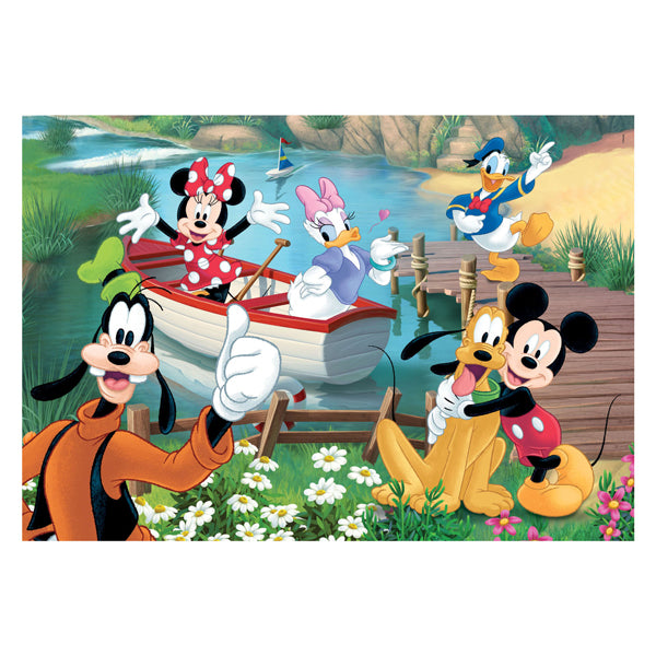 Clementoni Legpuzzel Super Color Disney Mickey Mouse, 60er Jahre.