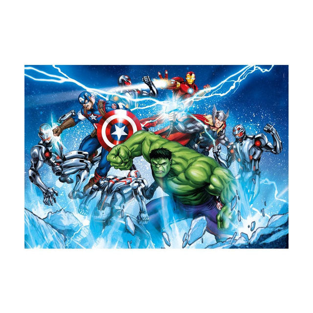 Clementoni Jigsaw Puzzle Super Color Marvel Avengers, 104 Teile.