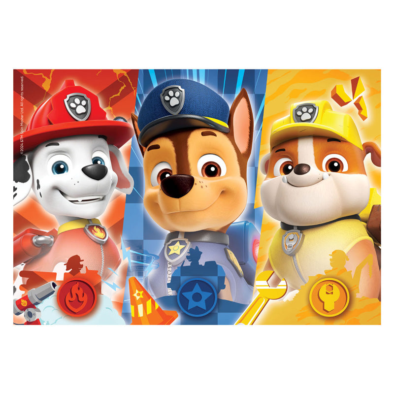 Clementoni Puzzle Super Color Paw Patrol Nahaufnahme, 104 Teile.