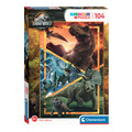 Clementoni Super Color Jurassic World Puzzle, 104 Teile.
