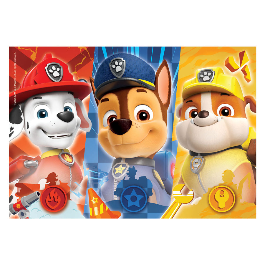 Clementoni Puzzle Super Color Paw Patrol Nahaufnahme, 104 Teile.