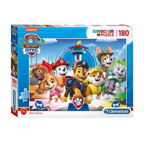 Clementoni Puzzle Super Color Paw Patrol, 180.