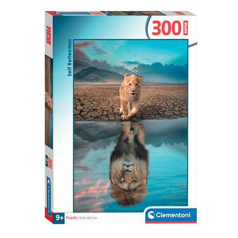 Clementoni Puzzle Super Color Selbstreflexion, 300 Teile.