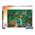Clementoni Super Color Puzzle Dschungel-Refugium, 300 Teile.