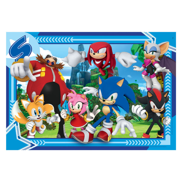 Clementoni Puzzle Super Color Sonic, 300 Teile.