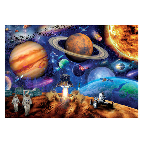 Clementoni Puzzle Super Color Weltraummission, 300 Teile.