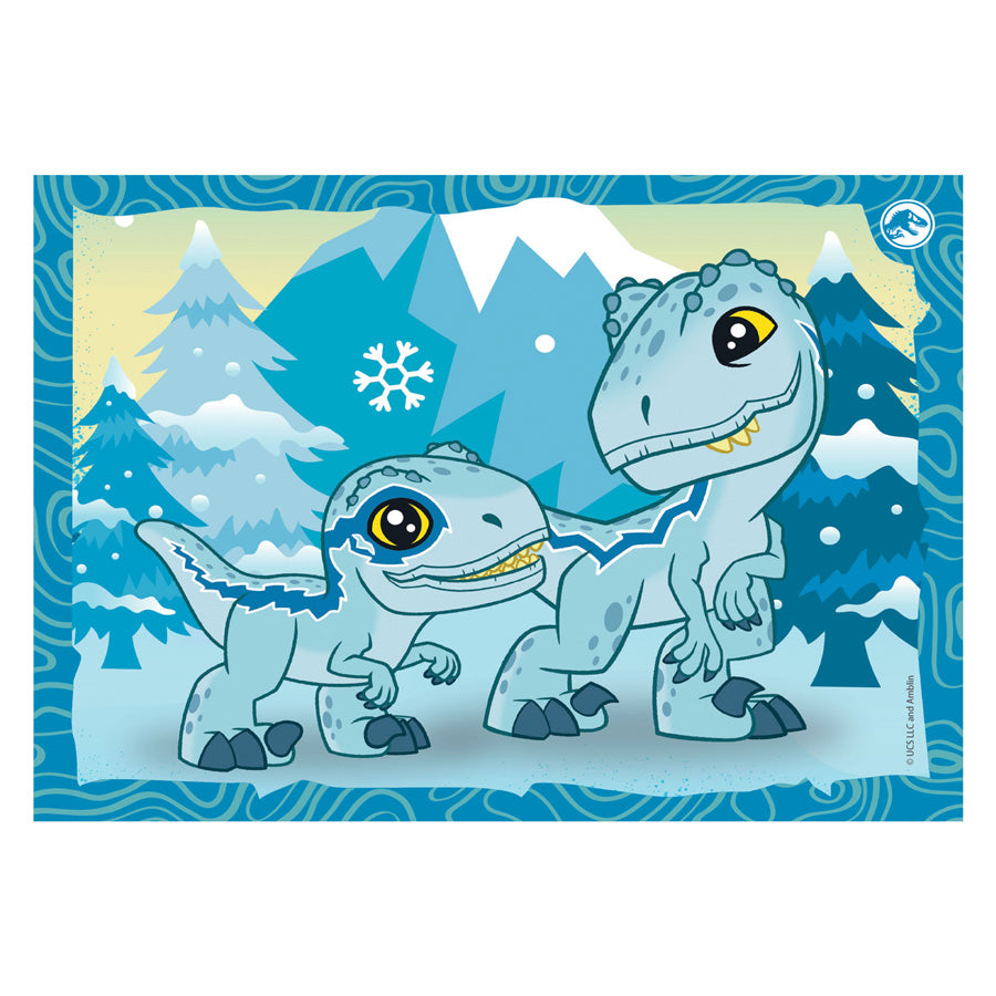 Clementoni Puzzle 4in1 Jurassic World