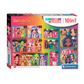 Clementoni Puzzle Super Color 10in1 Regenbogen hoch
