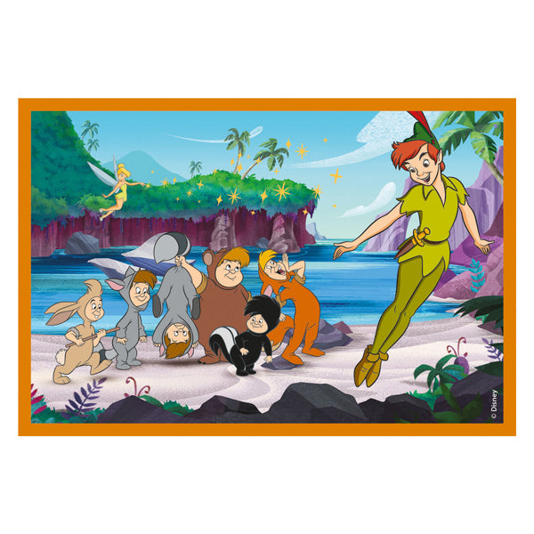 Clementoni Blockpuzzle Disney-Klassiker, 6-teilig.