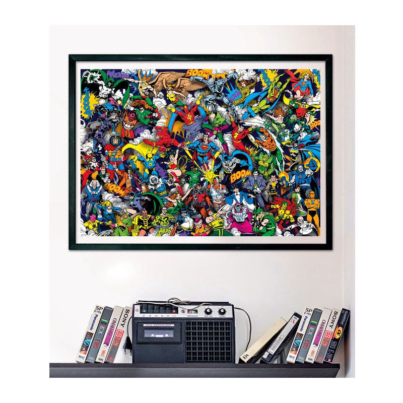 Clementoni legpuzzel dc comics justice league, 1000st.