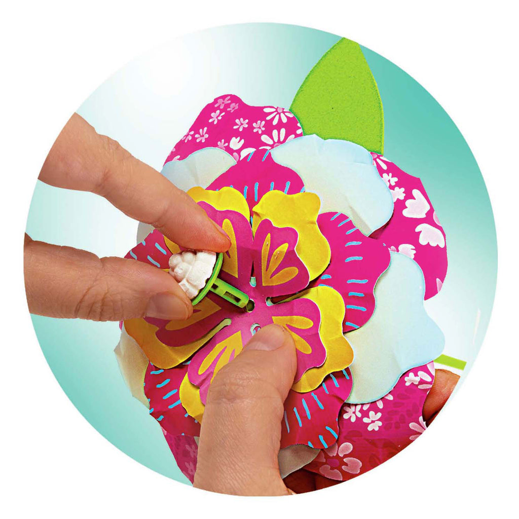 Clementoni Idea Duftblumen-Bastelset, 8 Blüten