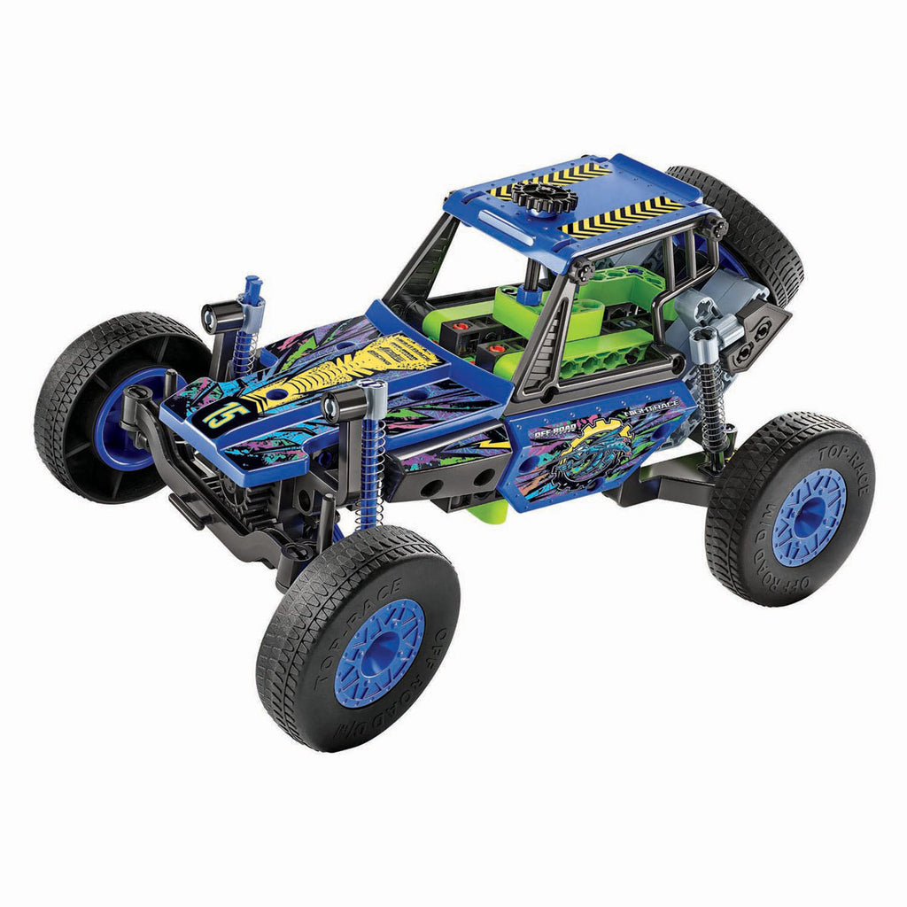 Clementoni Science and Play – Mechanik Offroad-Konstruktionsset, 10 Modelle