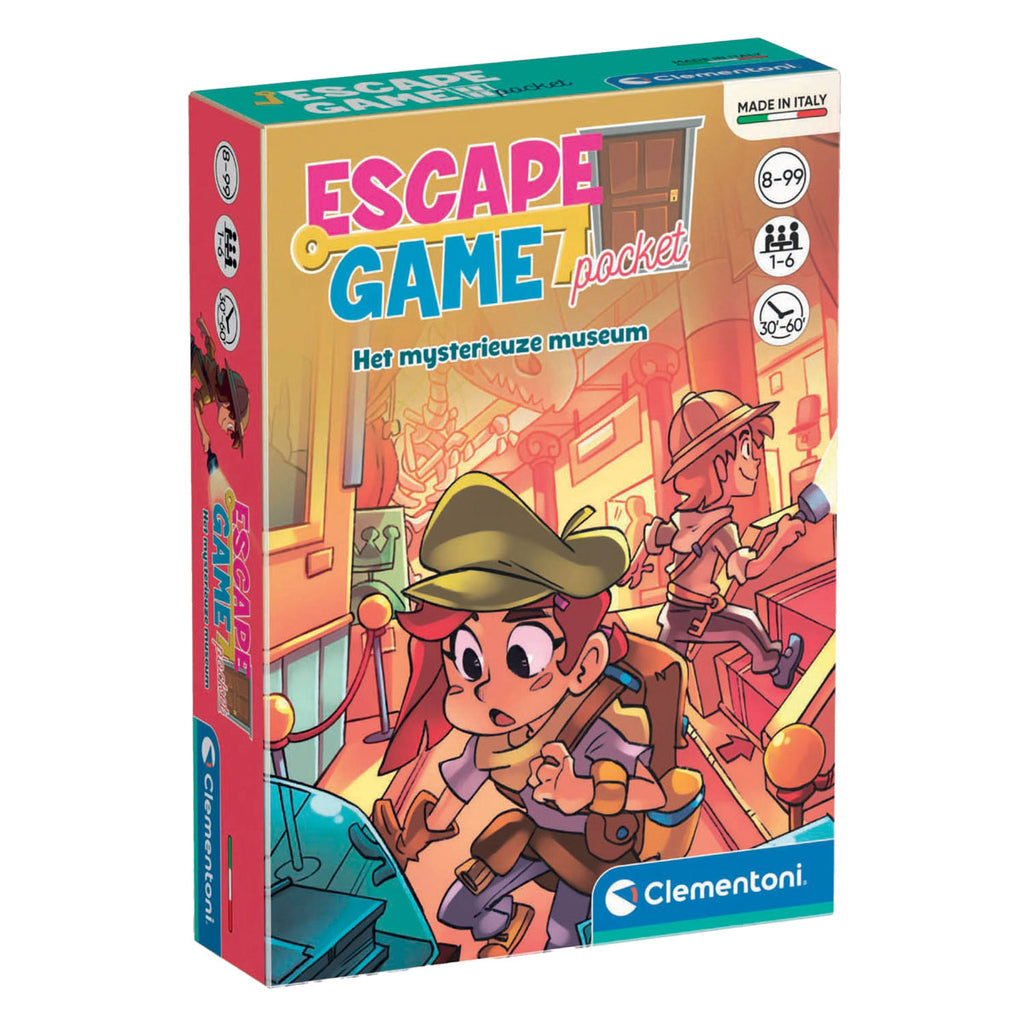 Clementoni Pocket Escape Game – Das geheimnisvolle Museum