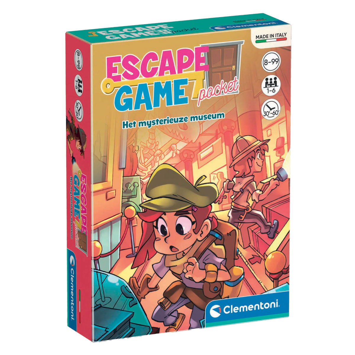 Clementoni Pocket Escape Game – Das geheimnisvolle Museum