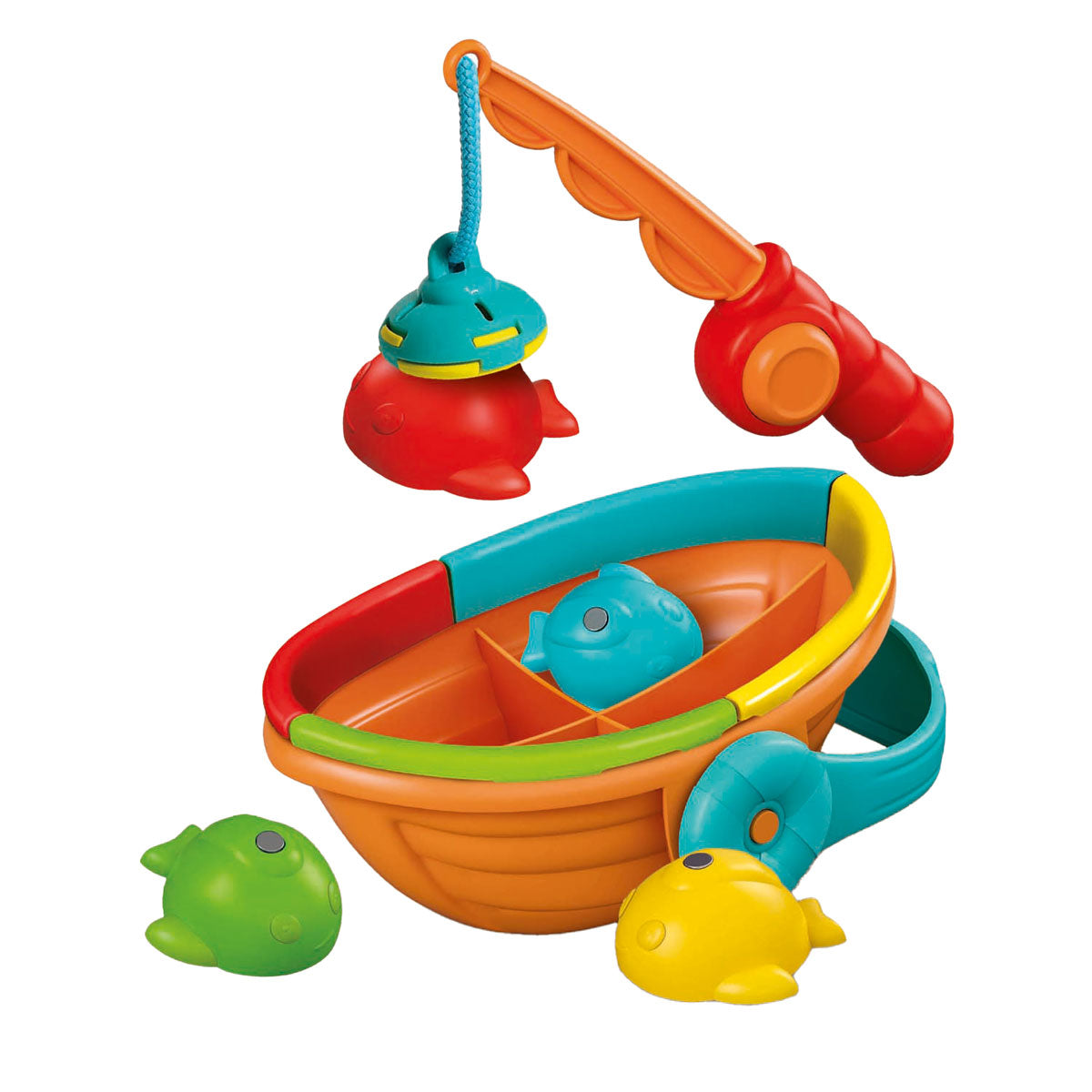 Clementoni regenboog vissen spel