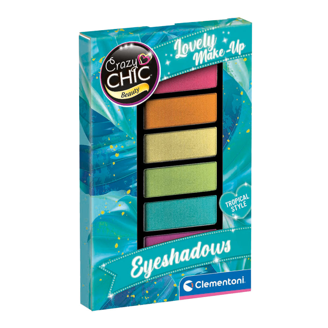 Clementoni Crazy Chic Tropical Lidschatten - 6 Farben