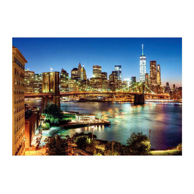 Clementoni Puzzle Brooklyn Bridge Lights, 6000 Teile.