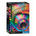 Clementoni Puzzle Compact Colorboom Treppe, 500 Teile.