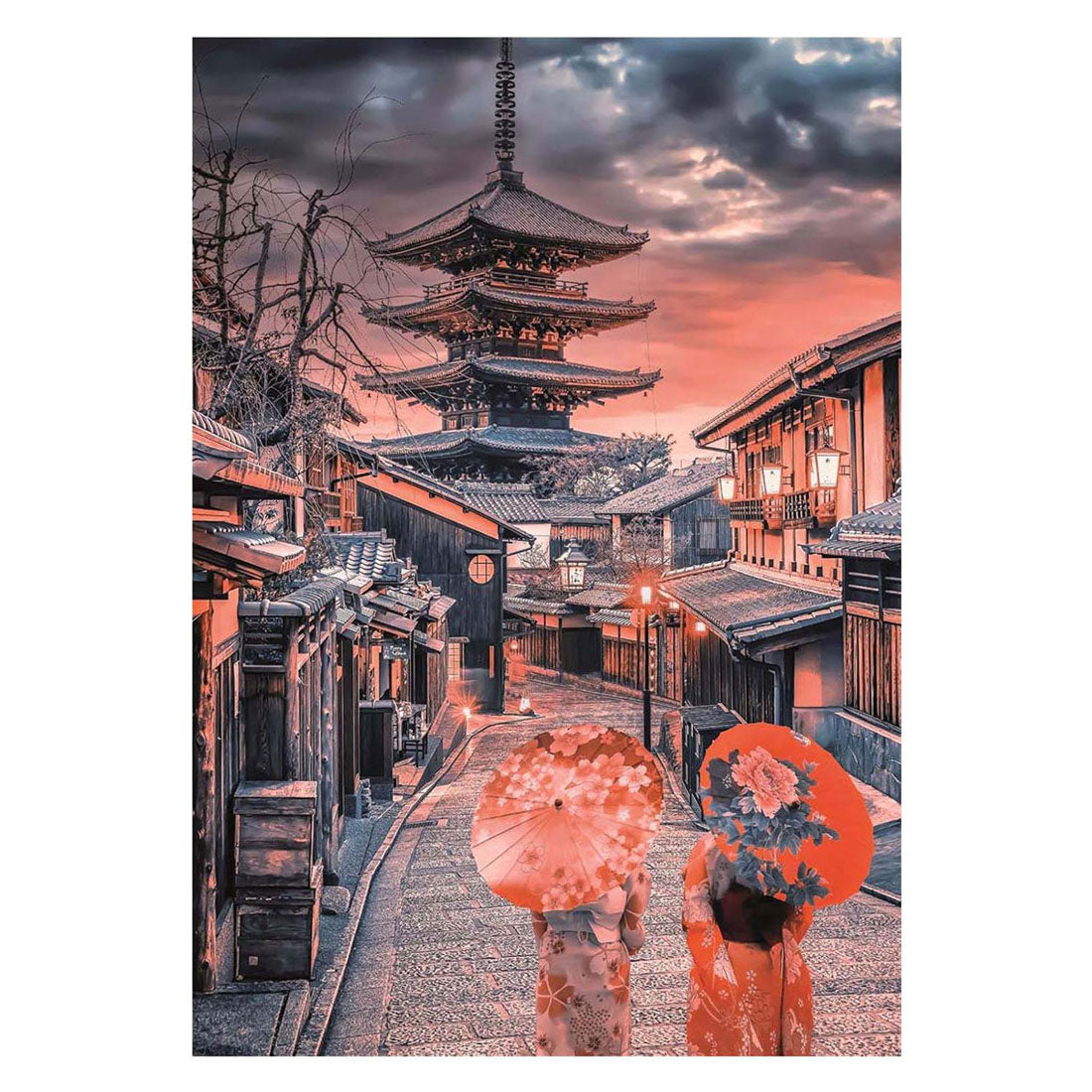 Clementoni Legpuzzel-Abend in Kyoto, 500.