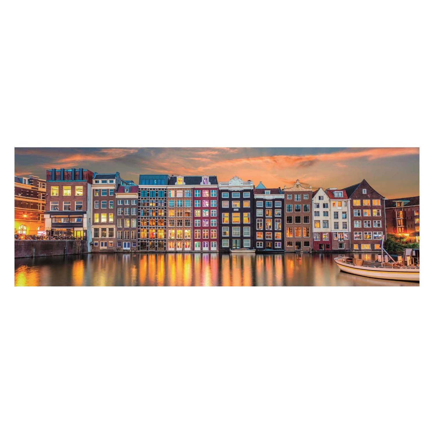 Clementoni Legpuzzel Bright Amsterdam, 1000.