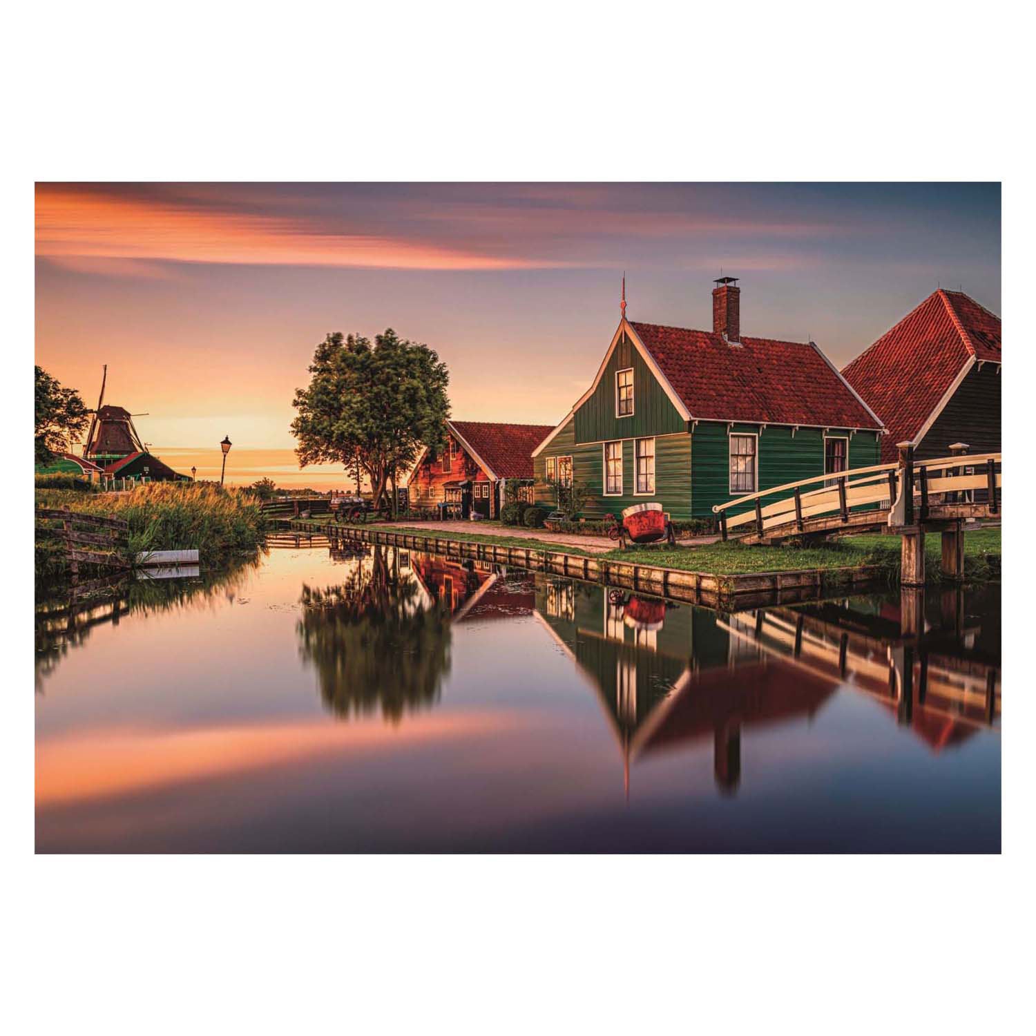Clementoni-Puzzle Zaanse Schans, 1500.