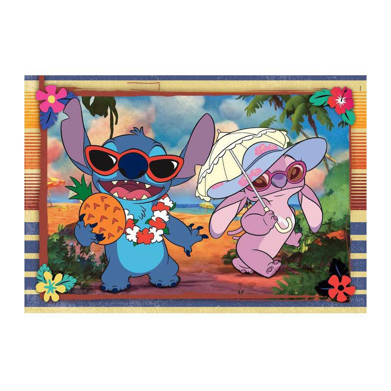 Clementoni puzzel 2x60pcs stitch