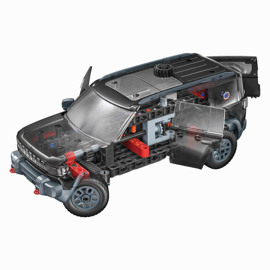 Clementoni wetenschap spel - mechanica laboratorium - jeep recon - stem constructie speelgoed - vanaf 8 jaar