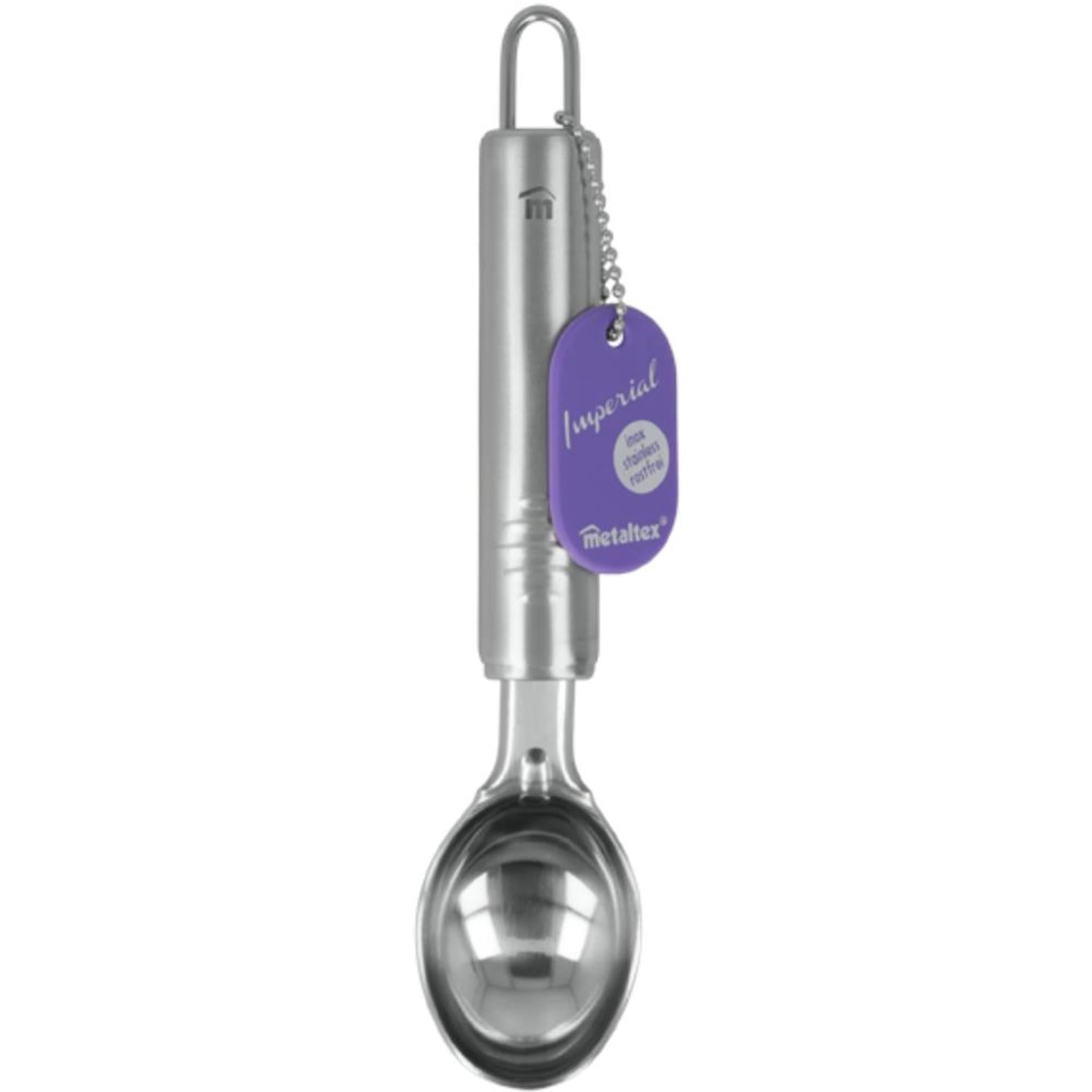 Metaltex imperial ijslepel rvs 19,5cm
