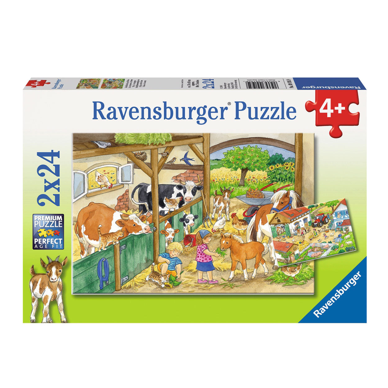 Ravensburger glückliches Bauernhofleben, 2 x 24 Stück.