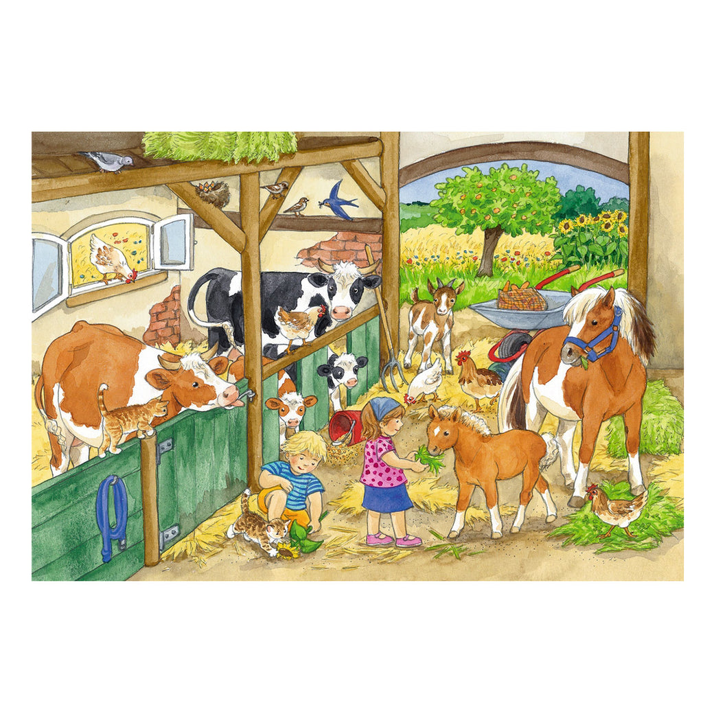 Ravensburger glückliches Bauernhofleben, 2 x 24 Stück.