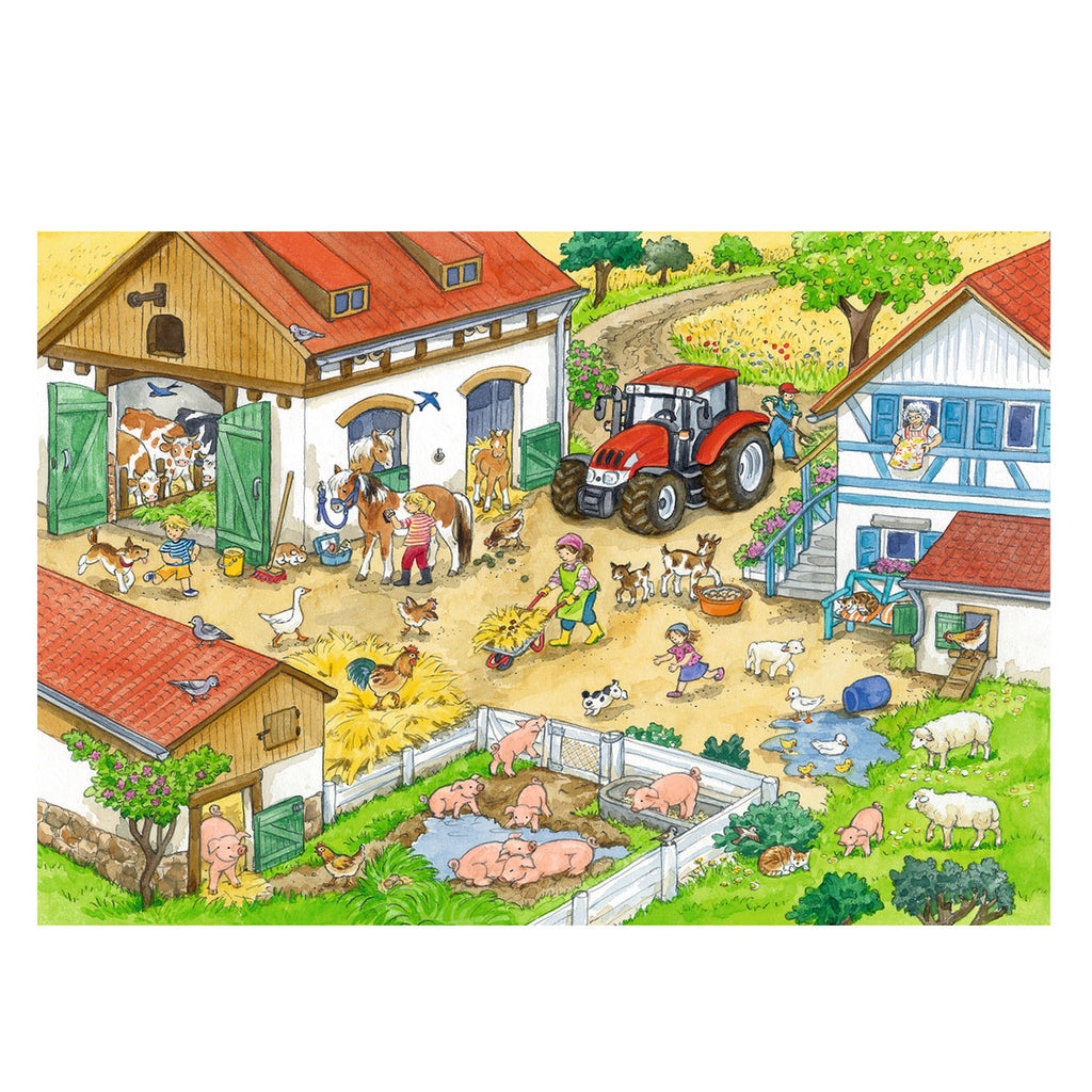 Ravensburger glückliches Bauernhofleben, 2 x 24 Stück.