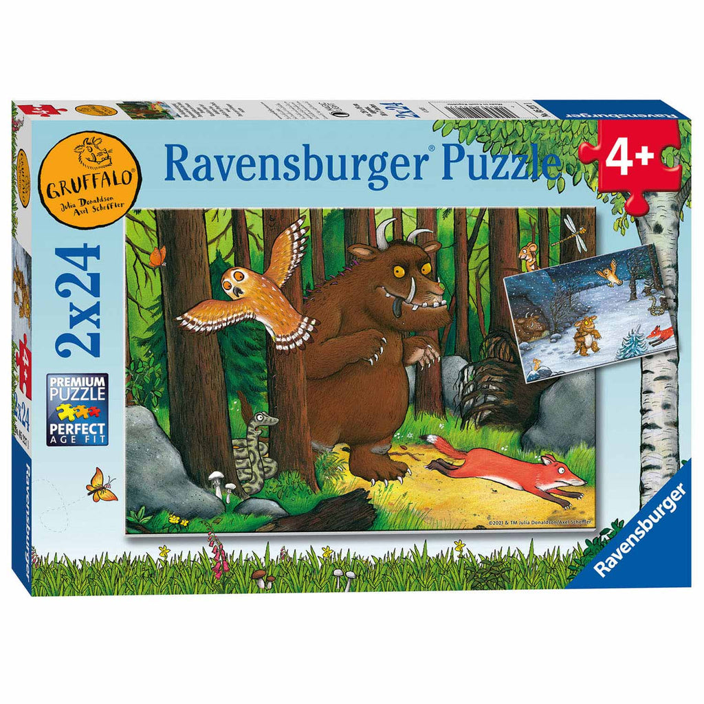 Ravensburger - das Grüffelo Puzzle 2x24 Teile