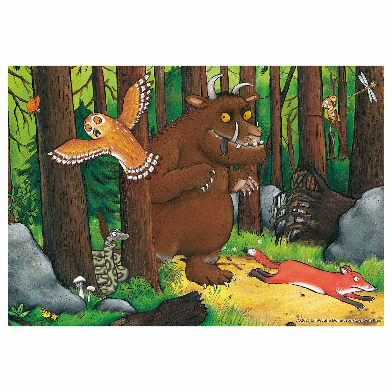Ravensburger - das Grüffelo Puzzle 2x24 Teile