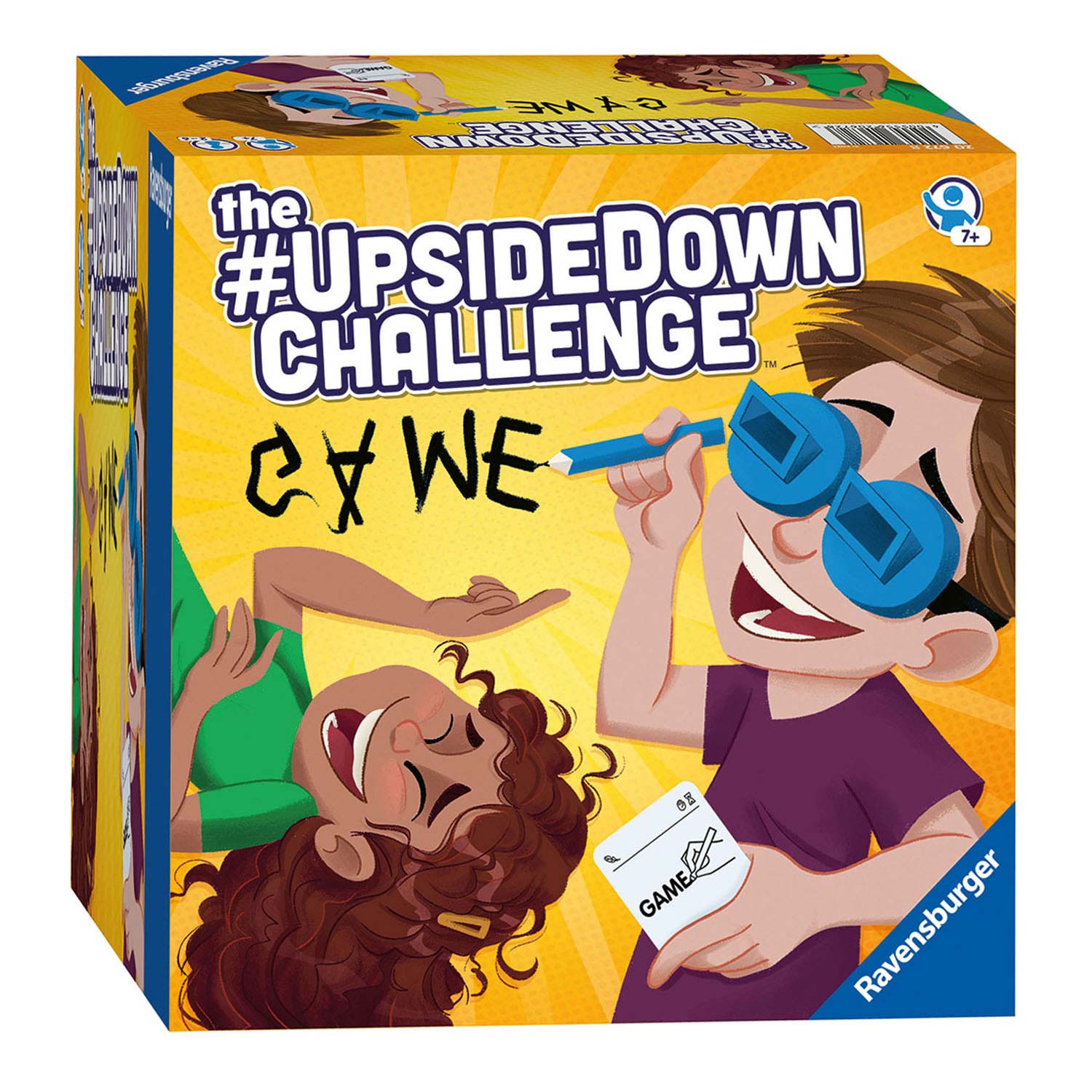 Ravensburger auf dem Kopf