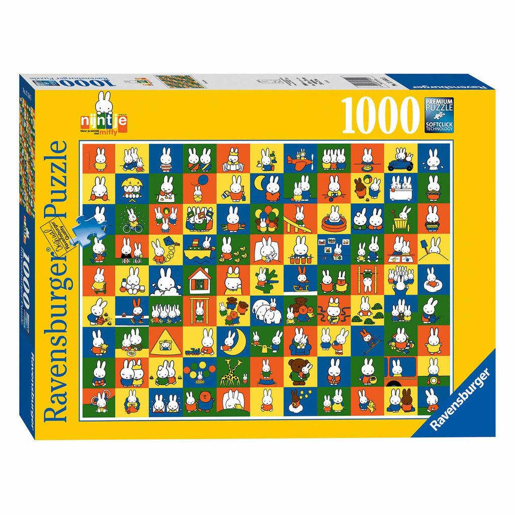 Ravensburger 99 Miffy Puzzle, 1000 Teile.