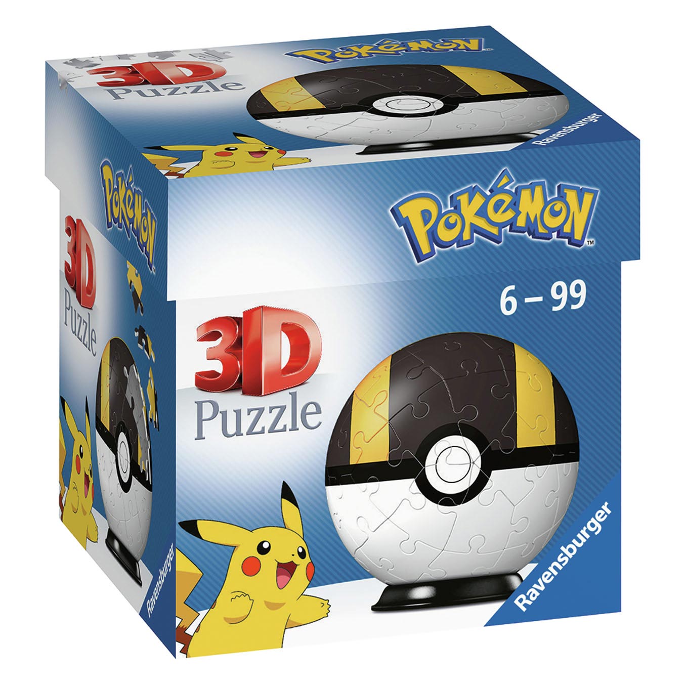 Ravensburger - Pokémon Ultra Ball 3D - Puzzle 54 Teile