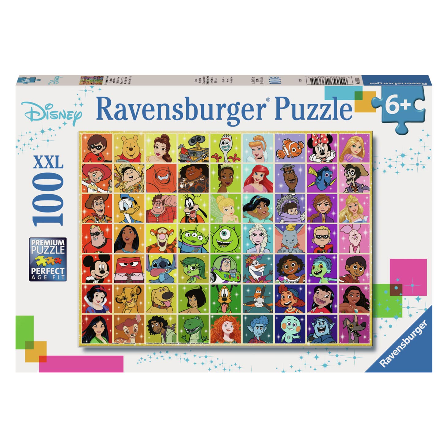 Ravensburger Disney Collage Puzzle, 100 Teile.