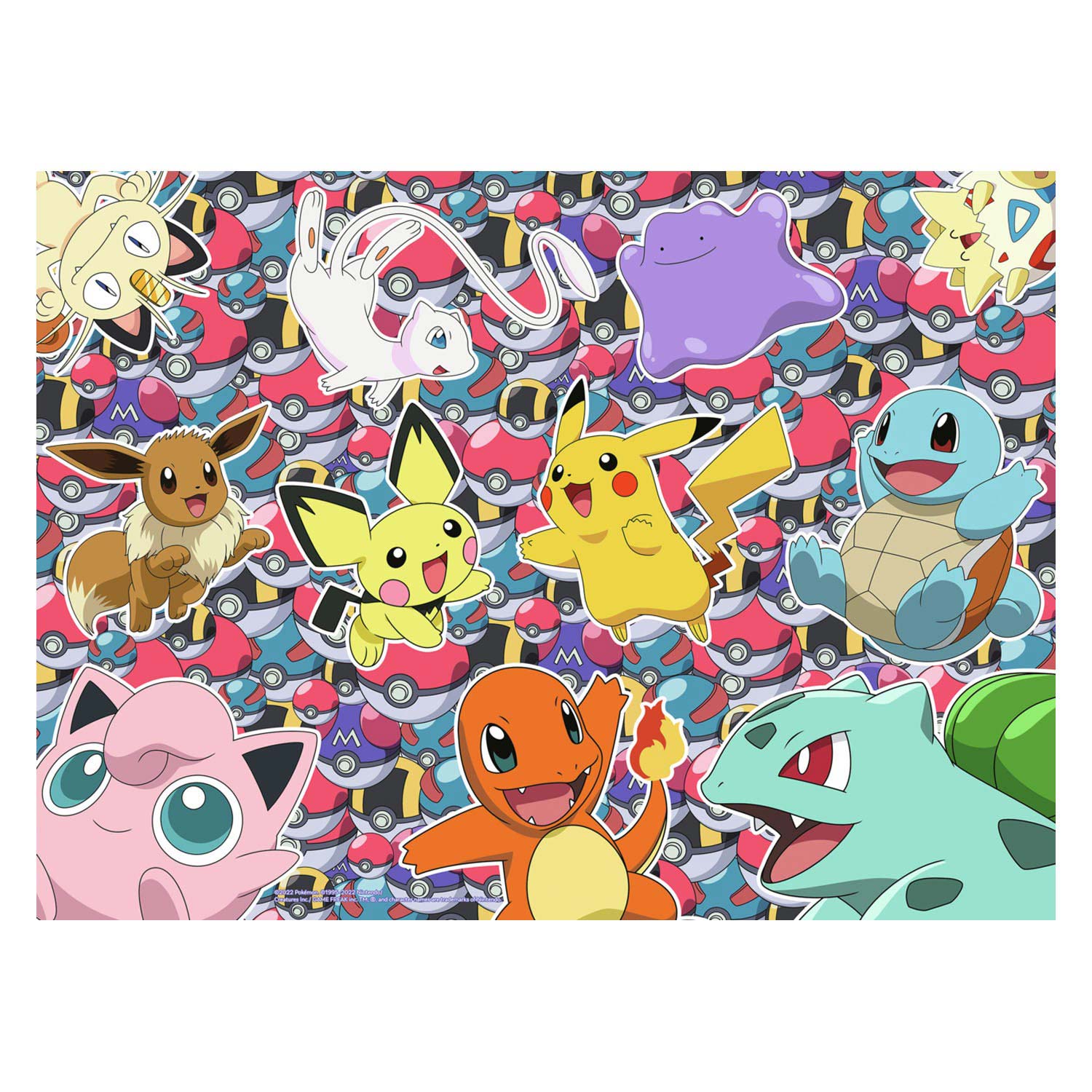Ravensburger Pokémon-Puzzle XXL, 100 Teile.