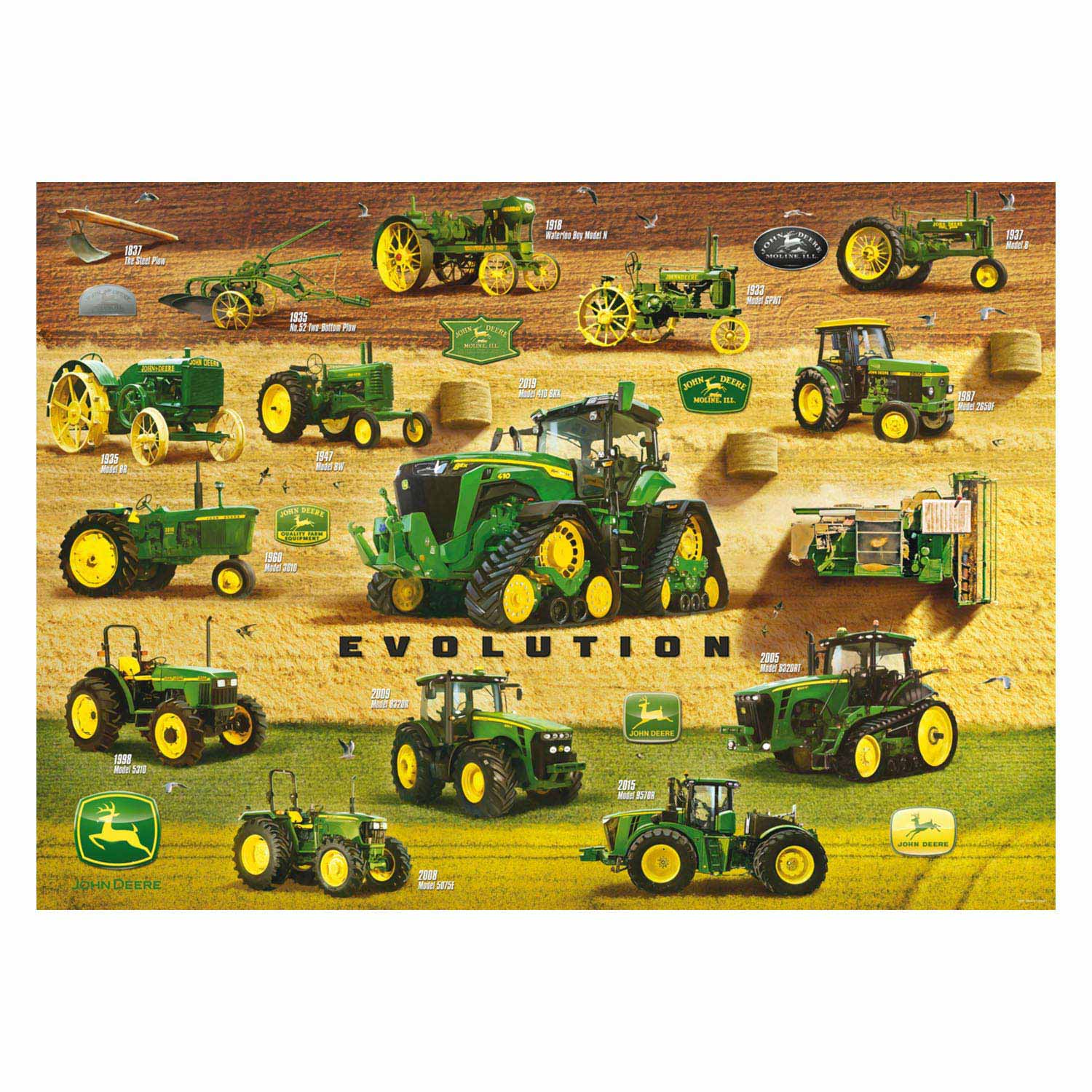Ravensburger Das Erbe von John Deere Puzzle, 1000tlg.